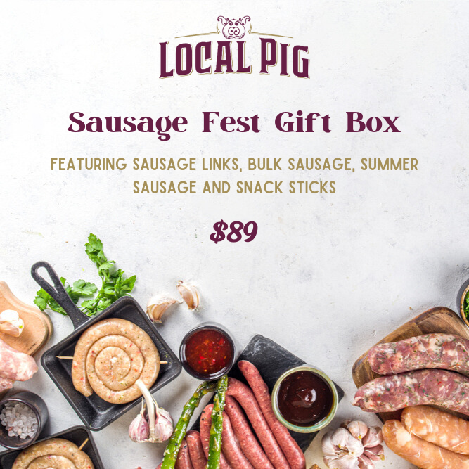 Gift Box Sausage Fest Local Pig Butcher Shop